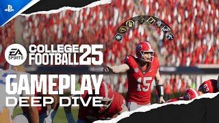 College Football 25 - Gameplay Deep Dive Trailer  PS5 Games