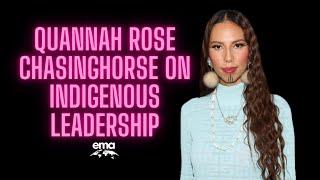 Quannah Rose Chasinghorse Speaks at the 2022 EMA Awards