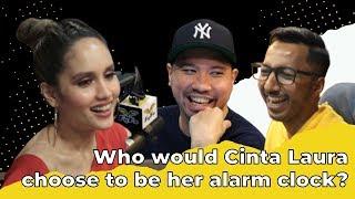 Who would Cinta Laura Kiehl choose to be her alarm clock?