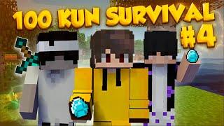 100 KUNLI HAYOT #4  MINECRAFT