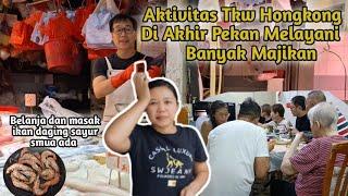 Aktivitas Tkw Hongkong Di Akhir Pekan Melayani Banyak Majikan