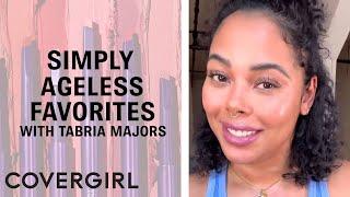 Tabria Majors Simply Ageless Makeup Look  COVERGIRL #Shorts