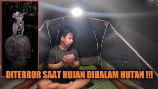 HORRORSOLO CAMPING HUJAN LEBAT DIHUTAN ANGKERDIGANGGU MAKHLUK HALUS 