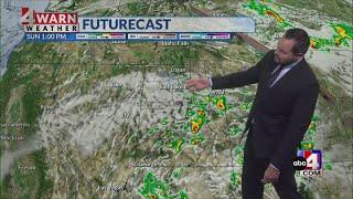 Potential for heavy rains and flash flooding continues Sunday