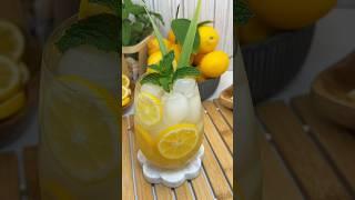 Here’s the Best Way to Make Fresh Mint Lemonade with Honey. Very Refreshing #bestsummerdrink