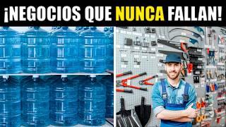 ¡Los 7 NEGOCIOS que FUNCIONAN en CUALQUIER LUGAR  No fallan