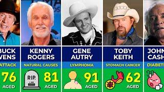  Cause of Death of Country Singers  Country Music Stars Who Have Died