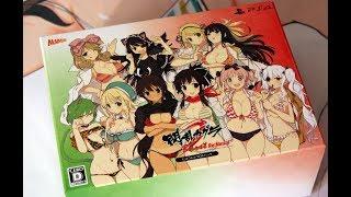 Unboxing Senran Kagura Burst ReNewal - NyuuNyuuDX Pack  PS4