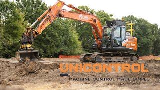 Unicontrol Machine Control with P Quinn Construction