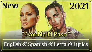 Jennifer Lopez Rauw Alejandro Cambia el Paso ENGLISH Translation Lyrics Letra Kurdish Subtitle