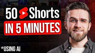 How I Made 50 YouTube Shorts in 5 Minutes with 1 AI Tool
