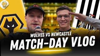 WOLVES VS NEWCASTLE  MATCH VLOG  FAN INTERACTIONS 