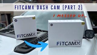 FiTCAMX Dashcam PART 2 - Ram Rebel  **10% coupon code in the description**