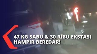 Satresnarkoba Polrestabes Medan Gagalkan Peredaran 47 Kilogram & 30 Ribu Pil Ekstasi