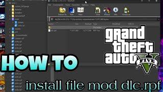 How to Install Car Mod dlc.rpf in Gta 5  GTA 5 TiP by Fake TiP 2020