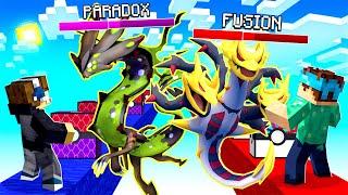 FUSION vs PARADOX Pixelmon LUCKY BLOCK RACE Minecraft