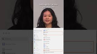 Settings for access permissions for PRISM Mac.