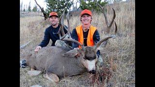 Late Season Back Country Mule Deer Hunt  208 Stud  Tines Up