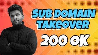 SUBDOMAIN TAKEOVER VULNERABILITY EXPLAINED WITH DEMO #infosec #youtubetech
