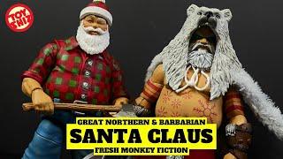 2024 BARBARIAN & GREAT NORTHERN SANTA CLAUS  Naughty or Nice Collection  Fresh Monkey Fiction