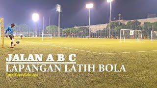 Walking Around  Lapangan Sepakbola ABC Senayan  Jakarta Football Court in GBK Senayan Area ⁴ᴷ⁶⁰