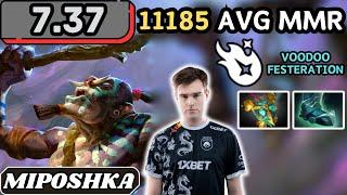 7.37 - Miposhka WITCH DOCTOR Hard Support Gameplay 24 ASSISTS - Dota 2 Full Match Gameplay