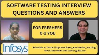 Software Testing Interview Questions and Answers  RD Automation Learning