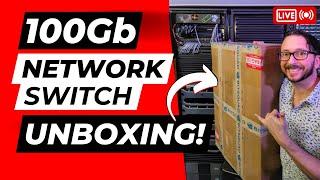 100Gb Homelab Networking Switch Unboxing and Planning