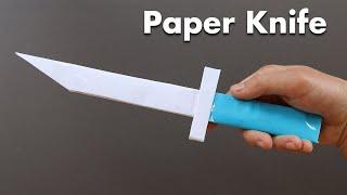 How to make a Paper Weapon. Paper Knife