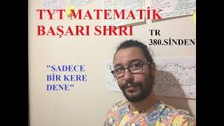 TYT Matematik netlerin TAVAN YAPACAK