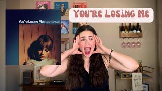 SONG REACTION  You’re Losing Me-Taylor Swift