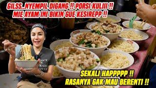 NYEMPIL GANG PUSAT KOTA  MIE AYAM PORSI KUPROY INI MAH  RASANYA DAHSYATT..