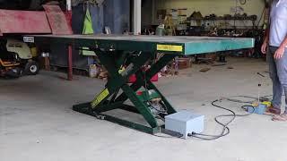Scissor Lift Tables With Foot Switch Control