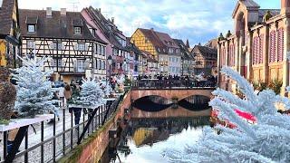 2021 Alsace France Christmas Markets Strasbourg Obernai Ribeauville Colmar Eguisheim + Parking