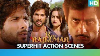 R... Rajkumar - Superhit Action Scenes - Shahid Kapoor Sonakshi Sinha & Sonu Sood  Prabhu Deva