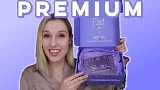 Boxycharm Premium  Unboxing & Try-On  October 2022  TARTE TAKEOVER BOX