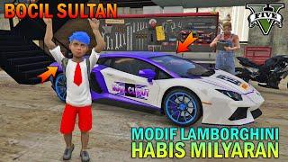 BOCAH SD MODIF LAMBORGHINI HABIS MILYARAN - GTA 5 SULTAN BOCIL