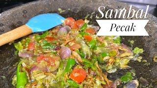 Sambal Pecak  pedas nya mantap segar ada gurih gurihnya