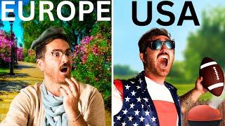 USA vs Europe Actual Cultural Differences