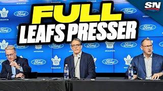 Will The Leafs Break Up The Core 4?  FULL Toronto Maple Leafs Press Conference