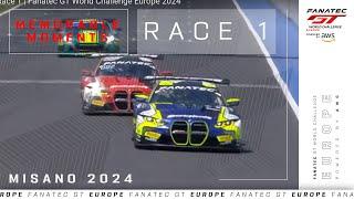 Valentino Rossi WINS Dramatic Finish  Misano Race 1  Fanatec GT World Challenge Europe 2024