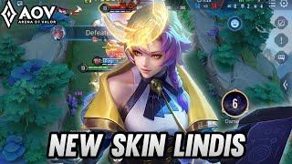 New Skin Lindis Codex Gameplay - Arena of valor