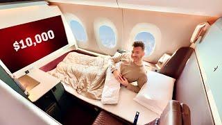 24hrs on New Japan Airlines First Class  Asia - USA