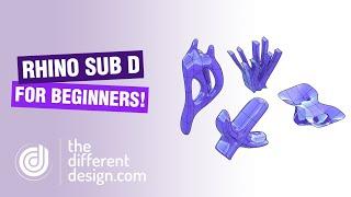 Rhino Sub D Beginner Tutorial Easy