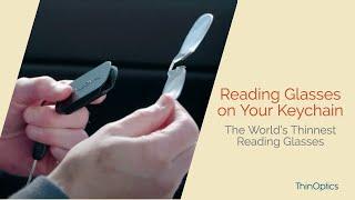 ThinOptics Reading Glasses + Keychain Case  ThinOptics  Readers + Reading Glasses