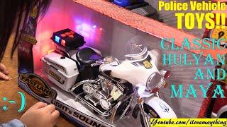 Marxlens Police Motorcycle Police Car SWAT Armored Car and More Toys Family Toy Channel. Hulyan