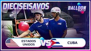 USA VS CUBA  DIECISEISAVOS BALLOON WORLD CUP