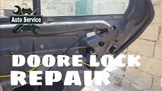 REPAIR OF THE DOOR LOCK Mercedes Benz w210