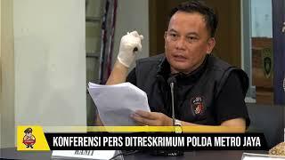 Live-Konferensi Pers Ditreskrimum Polda Metro Jaya 05 Mei 2023