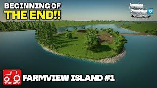 THE FINAL NEW SERIES ON FS22 Farmview Island Farming Simulator 22 Timelapse FS22 Ep 1